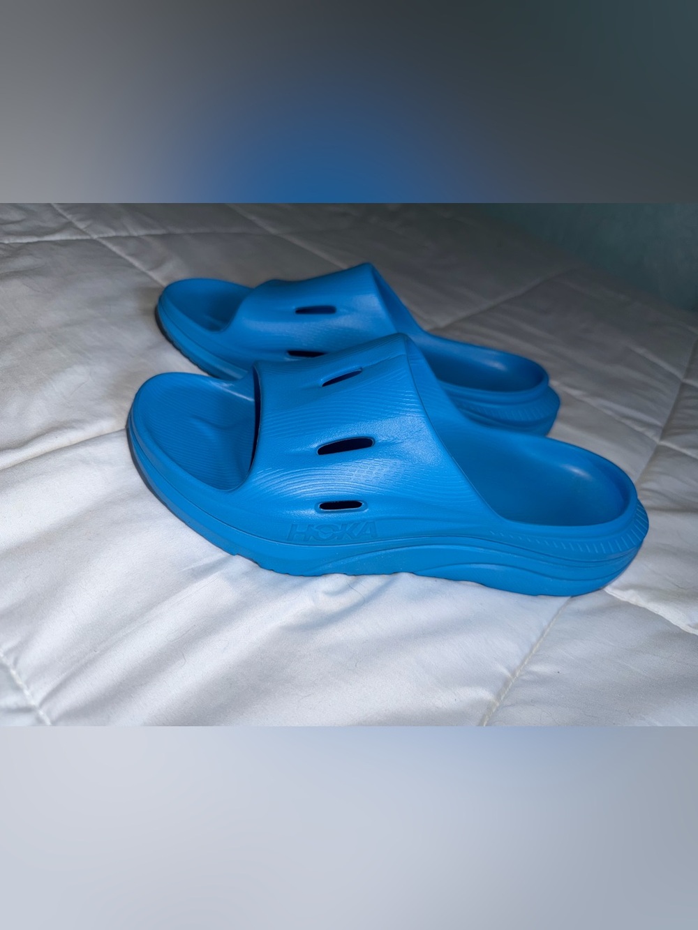Hoka Ora Recovery Slide 3 Dark Blue - Women 11/ Men 9